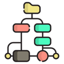 React Components Architecture Icon
